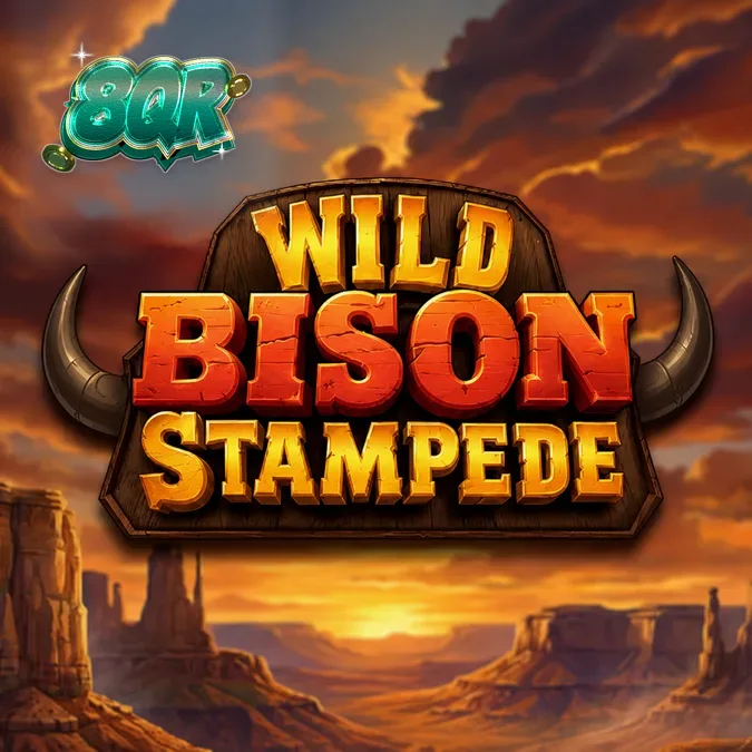 Pemandangan padang rumput liar dalam permainan slot Wild Bison Stampede